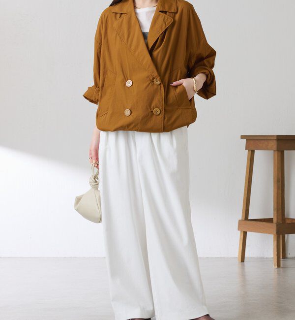  「エアーナイロンミドルトレンチコート」|その他|