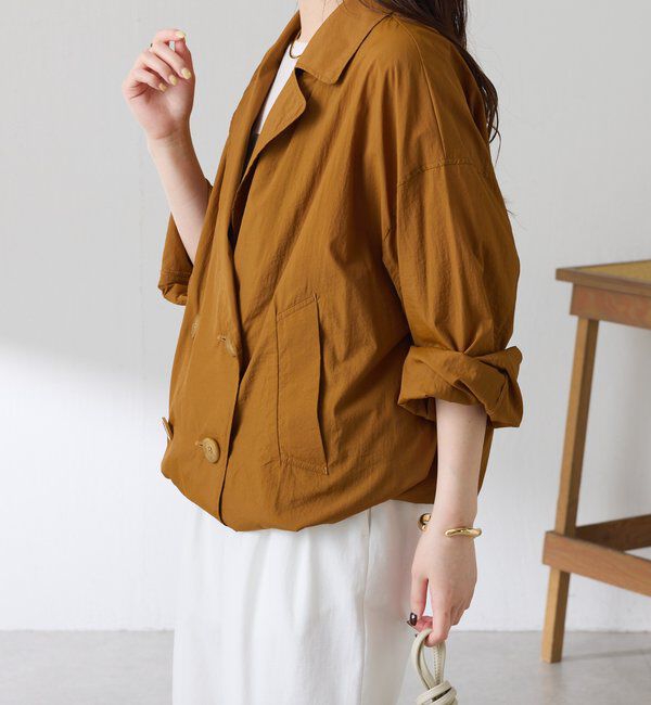  「エアーナイロンミドルトレンチコート」|その他|