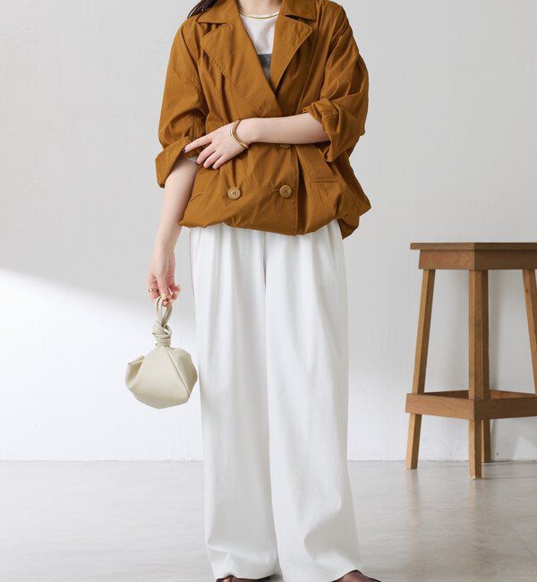  「エアーナイロンミドルトレンチコート」|その他|