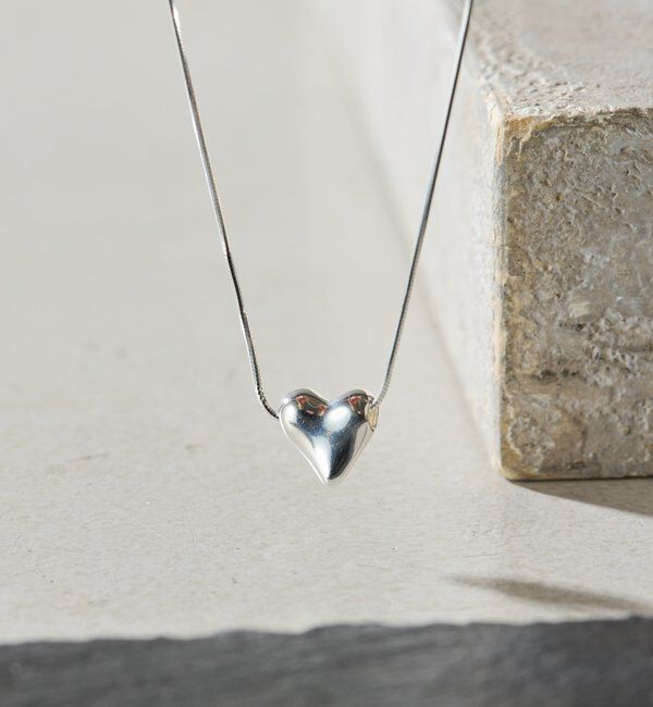  「【Sivelle./シヴェル】Silver925 シャイニーハートネックレス」|リング|