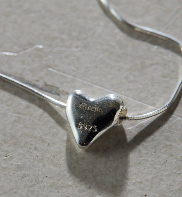  「【Sivelle./シヴェル】Silver925 シャイニーハートネックレス」|リング|
