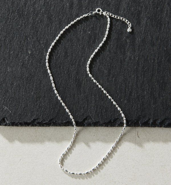  「【Sivelle./シヴェル】Silver925グレインチェーンネックレス」|リング|