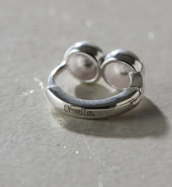  「【Sivelle./シヴェル】Silver925 ボールフープピアス」|リング|