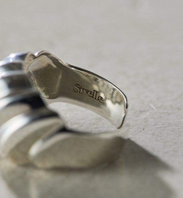  「【Sivelle./シヴェル】Silver925 タイルリング」|リング|