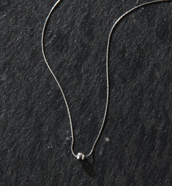  「【Sivelle./シヴェル】スモールボールショートネックレス/ステンレス」|リング|