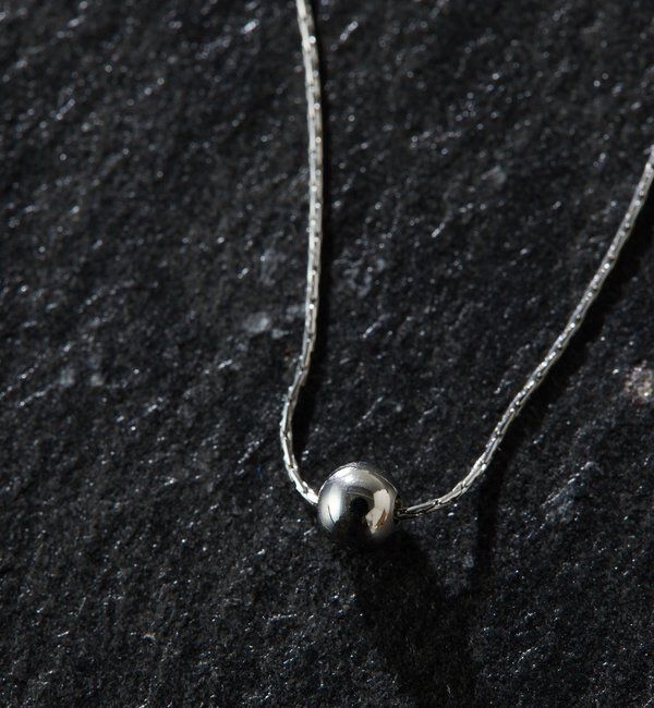  「【Sivelle./シヴェル】スモールボールショートネックレス/ステンレス」|リング|
