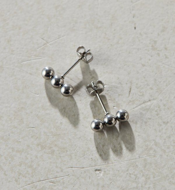  「【Sivelle./シヴェル】ステンレスボールスティックピアス」|リング|