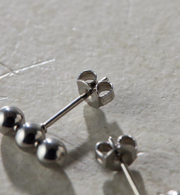  「【Sivelle./シヴェル】ステンレスボールスティックピアス」|リング|