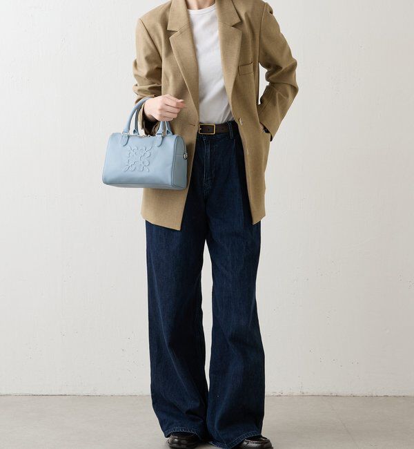  「《composition》レザー2WAYミニボストンバッグ」|ボストンバッグ|