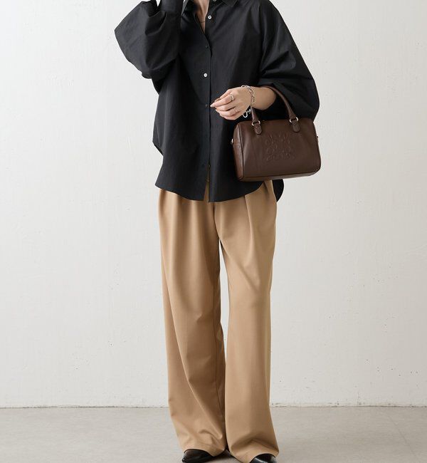  「《composition》レザー2WAYミニボストンバッグ」|ボストンバッグ|