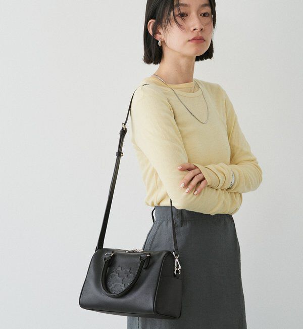  「《composition》レザー2WAYミニボストンバッグ」|ボストンバッグ|