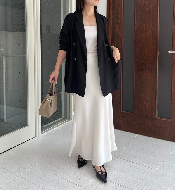  「【全骨格細見え/オフィスコーデにも◎】ライトテーラージャケット」|テーラードジャケット|