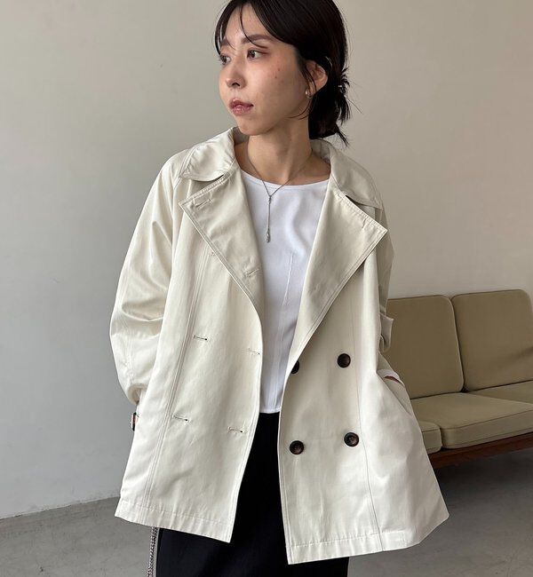  「【サイズ展開あり】バックギャザーコート」|その他|