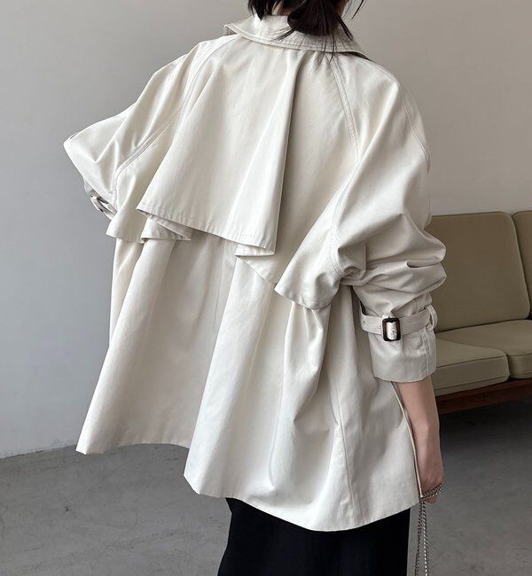  「【サイズ展開あり】バックギャザーコート」|その他|