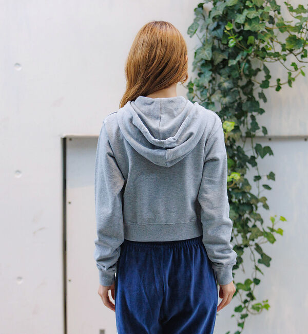 Rouge vif「【BEVERY HILLS P.C/ビバリーヒルズポロクラブ】クロップドフルジッ」|スウェット・ジャージ|