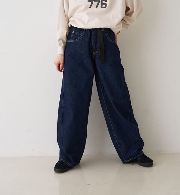 Rouge vif「【Levi's/リーバイス】SUPER BAGGY BARREL バレルジーンズ」|デニム|
