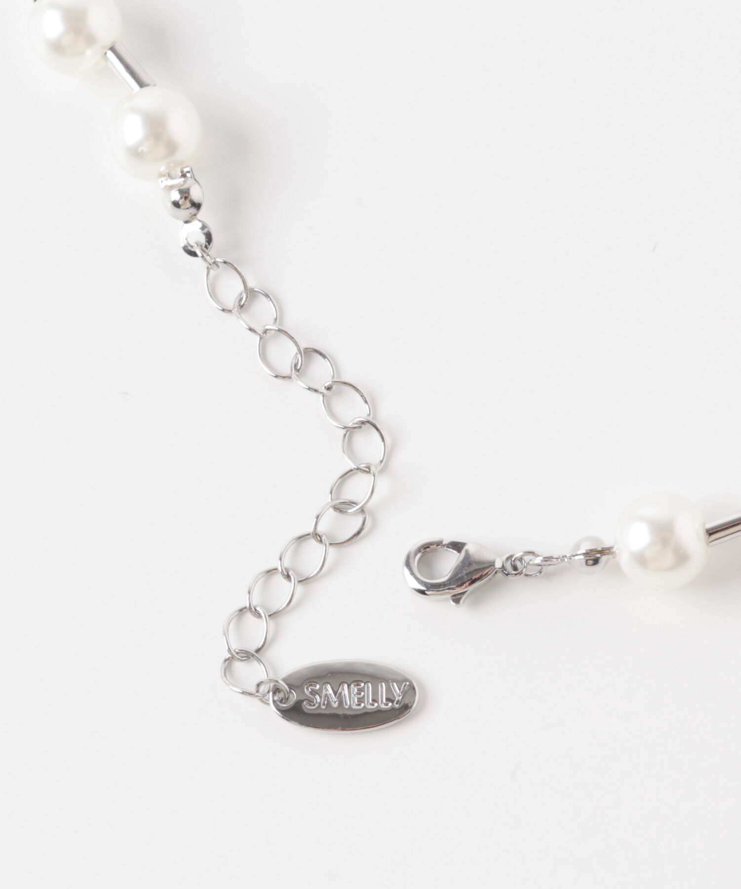 SMELLY「パールビーズネックレス」|ネックレス|