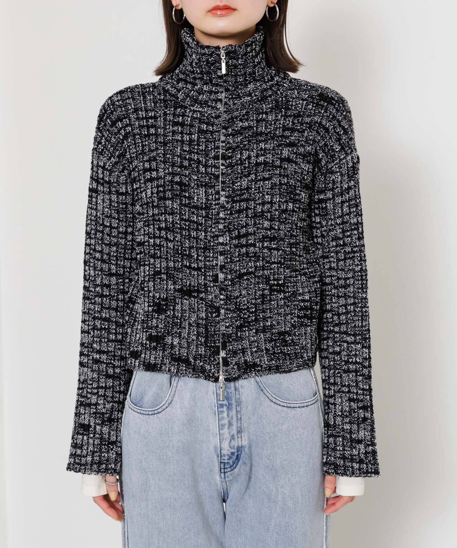 SENSE OF PLACE by URBAN RESEARCH「ダブルジップセーター」|ニット・セーター|