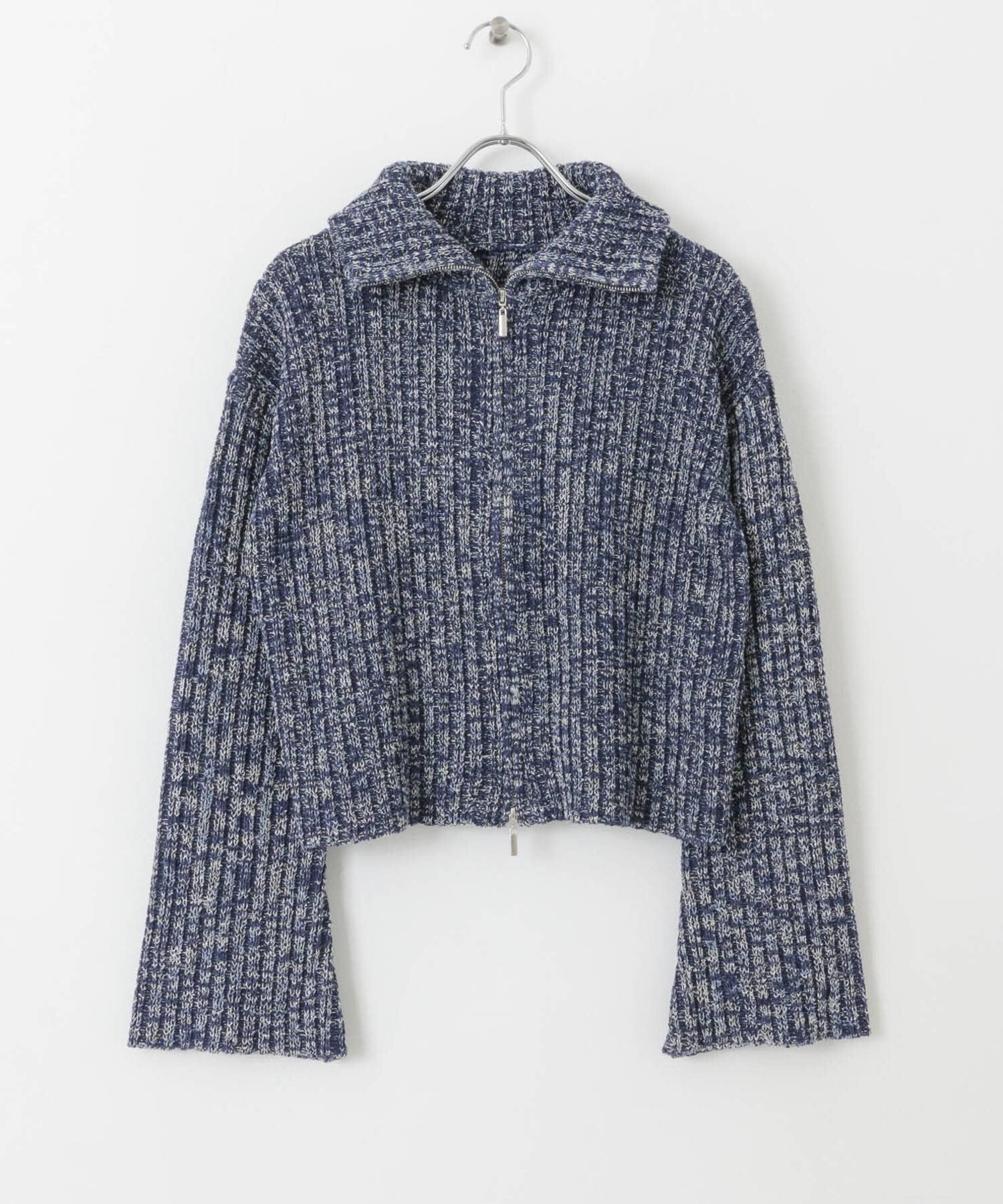 SENSE OF PLACE by URBAN RESEARCH「ダブルジップセーター」|ニット・セーター|