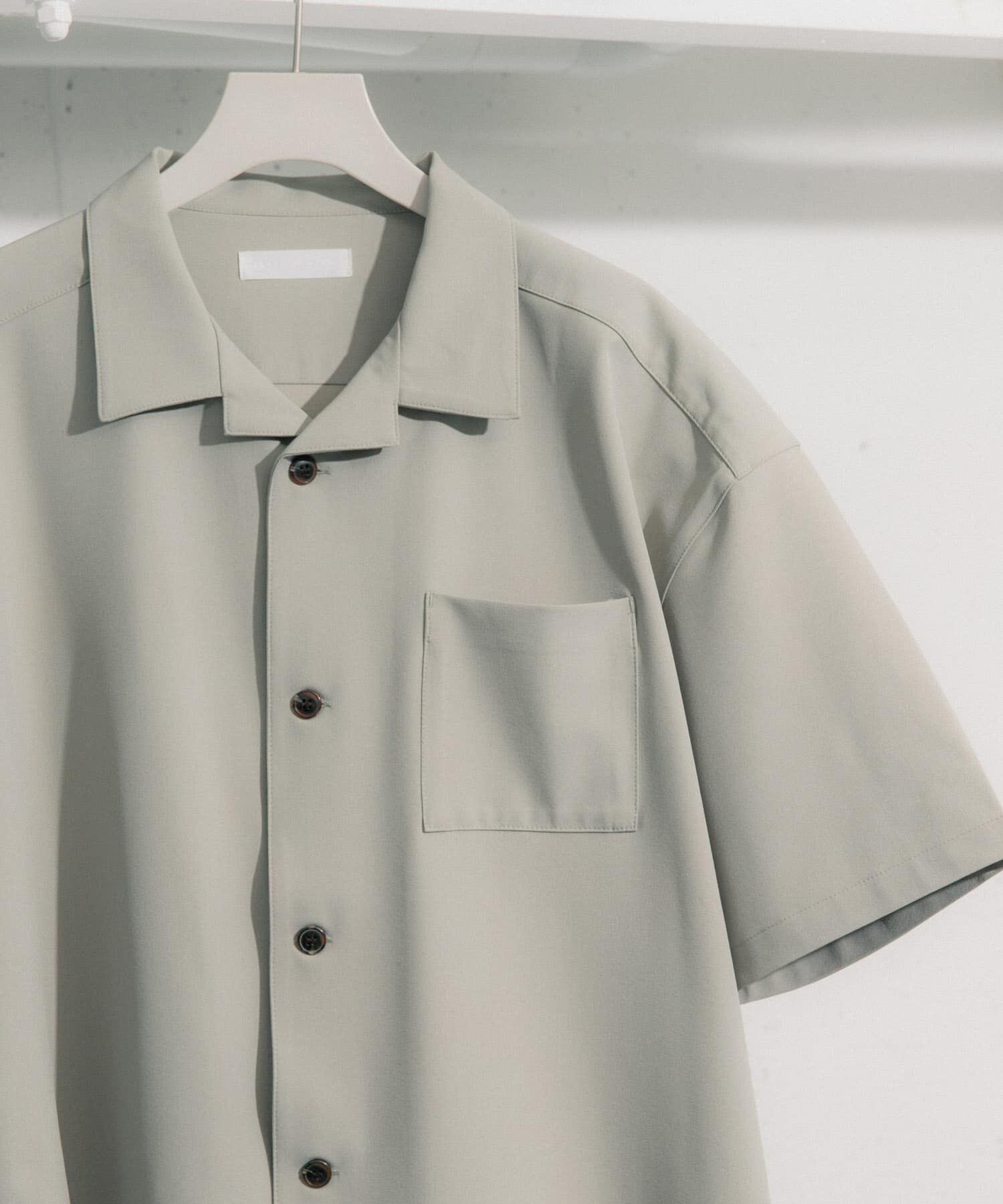 SENSE OF PLACE by URBAN RESEARCH「『ユニセックス』オープンカラールーズシャツ(5分袖)」|シャツ・ブラウス|