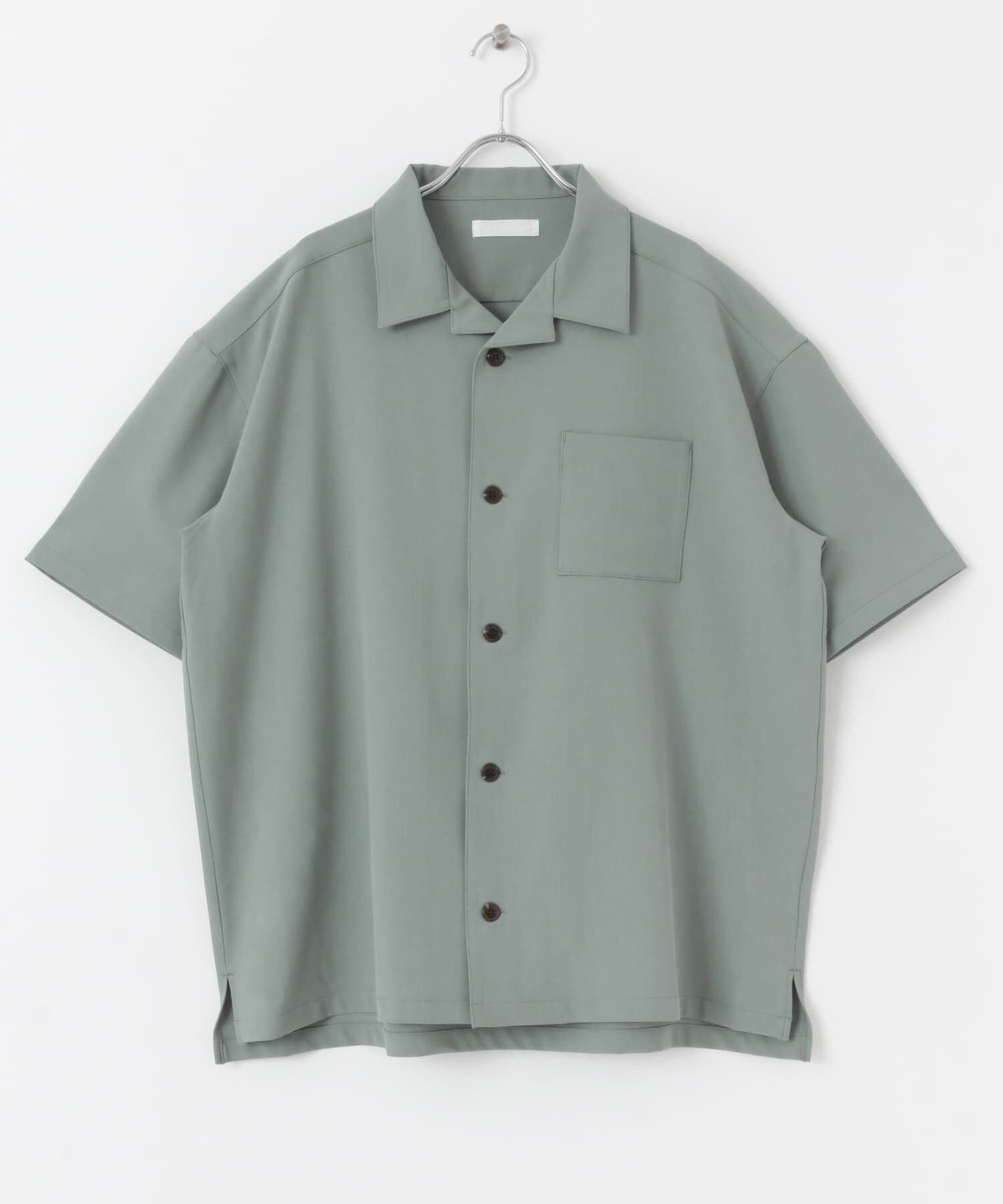 SENSE OF PLACE by URBAN RESEARCH「『ユニセックス』オープンカラールーズシャツ(5分袖)」|シャツ・ブラウス|