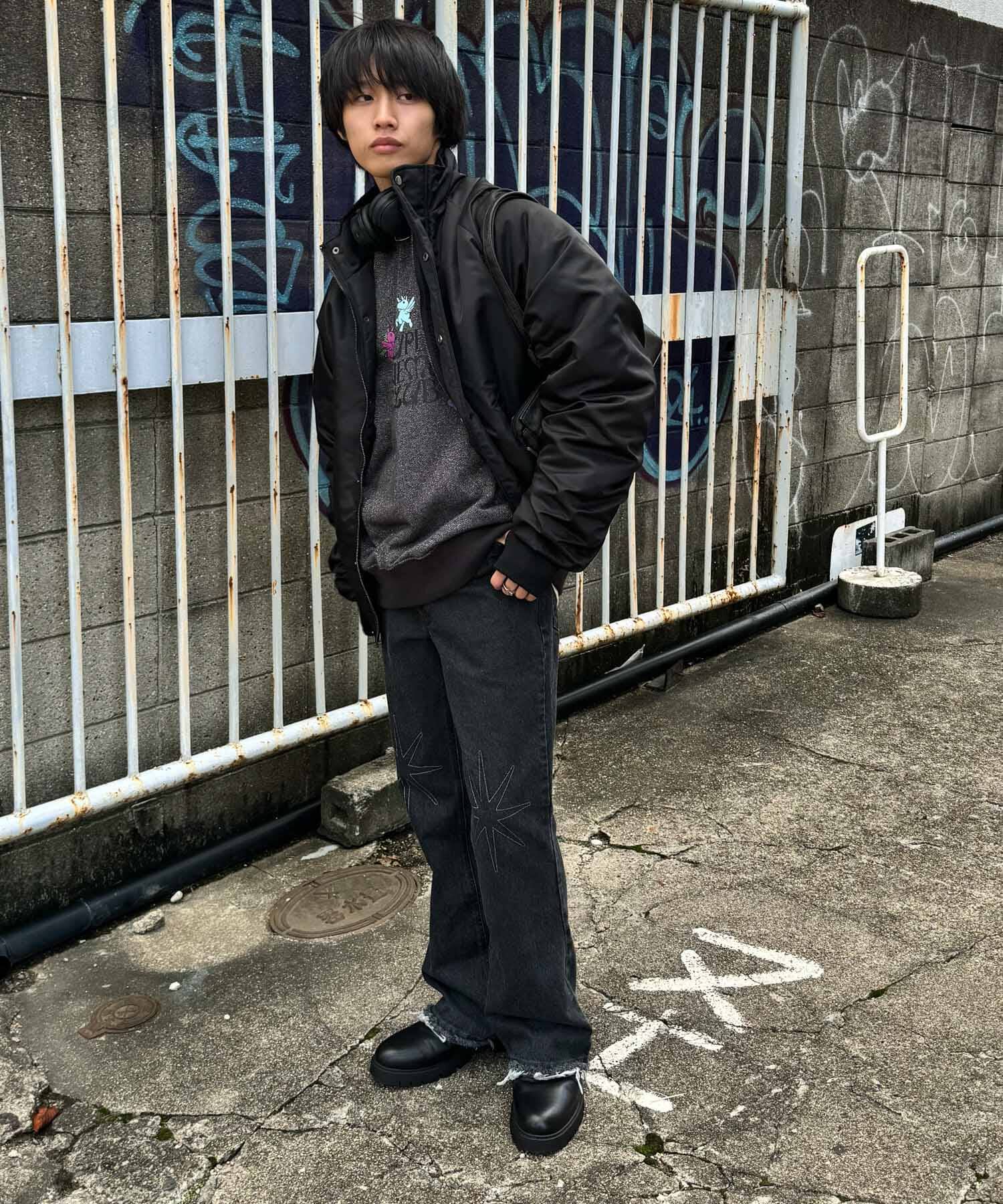 SENSE OF PLACE by URBAN RESEARCH「『別注』SHUHEI KOKI&times;SENSE OF PLACE　ラメスウェット」|スウェット・ジャージ|