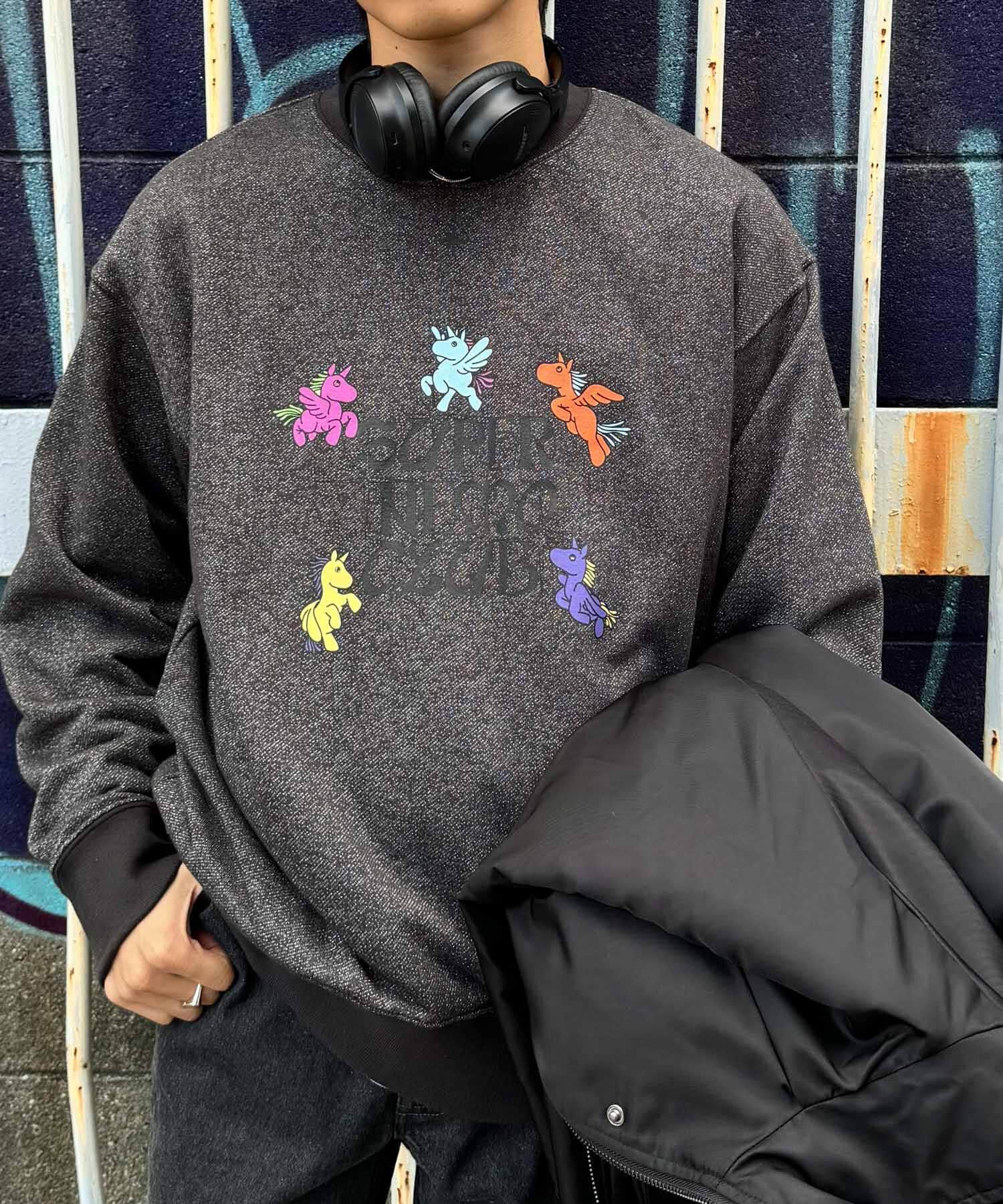 SENSE OF PLACE by URBAN RESEARCH「『別注』SHUHEI KOKI&times;SENSE OF PLACE　ラメスウェット」|スウェット・ジャージ|