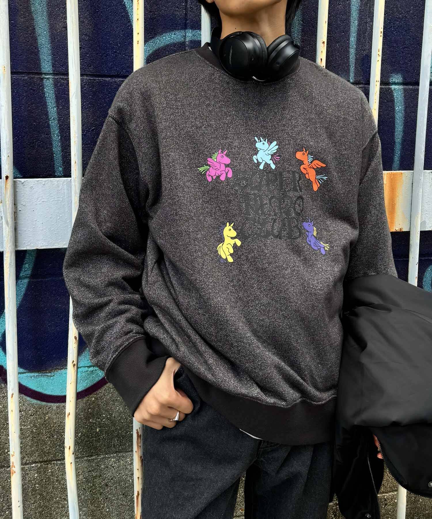 SENSE OF PLACE by URBAN RESEARCH「『別注』SHUHEI KOKI&times;SENSE OF PLACE　ラメスウェット」|スウェット・ジャージ|