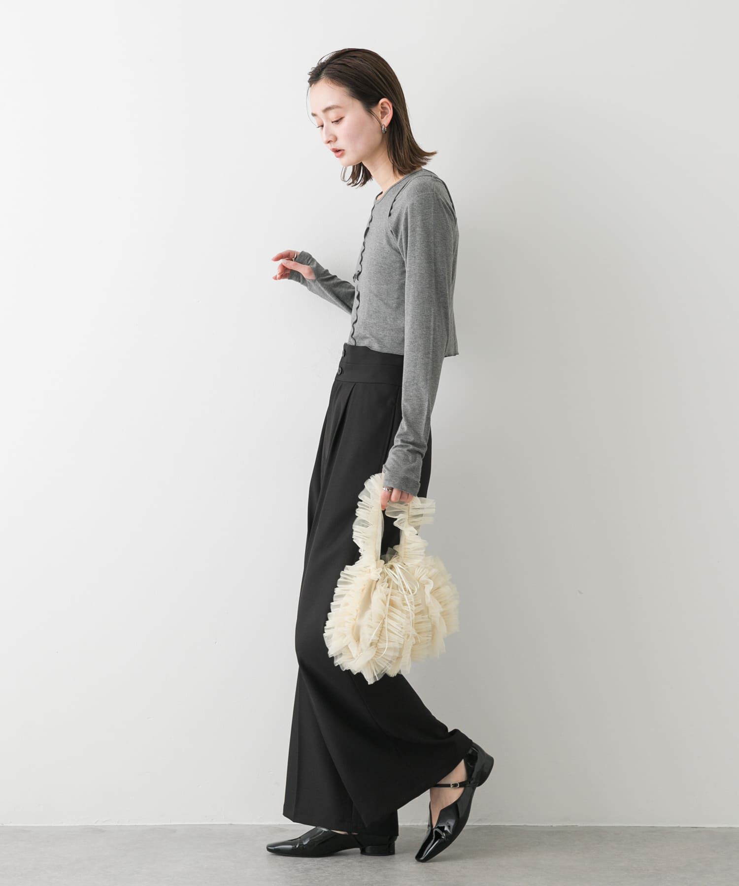 SENSE OF PLACE by URBAN RESEARCH「チュールハンドバッグ」|ハンドバッグ|