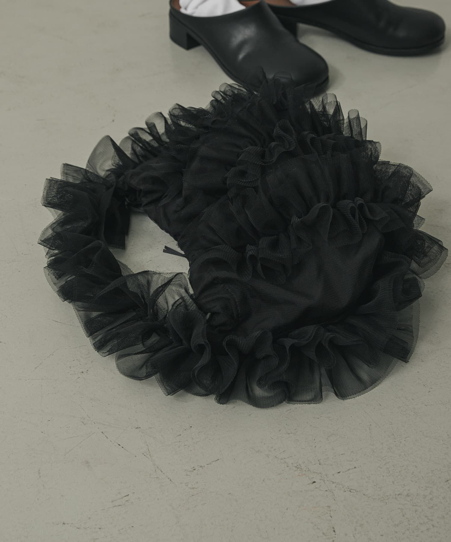 SENSE OF PLACE by URBAN RESEARCH「チュールハンドバッグ」|ハンドバッグ|