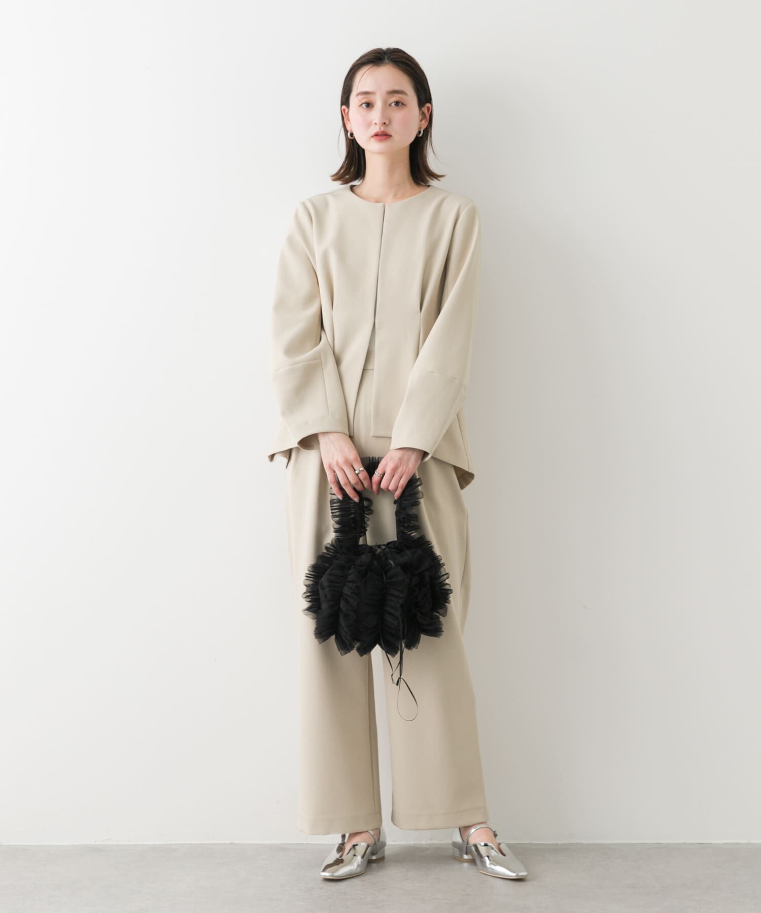 SENSE OF PLACE by URBAN RESEARCH「チュールハンドバッグ」|ハンドバッグ|