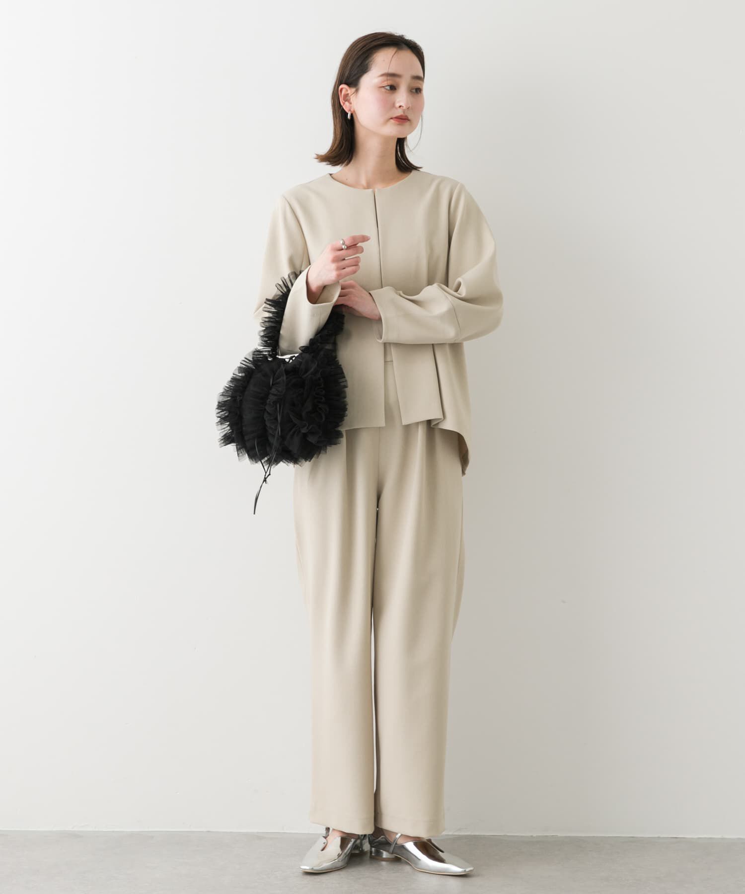 SENSE OF PLACE by URBAN RESEARCH「チュールハンドバッグ」|ハンドバッグ|