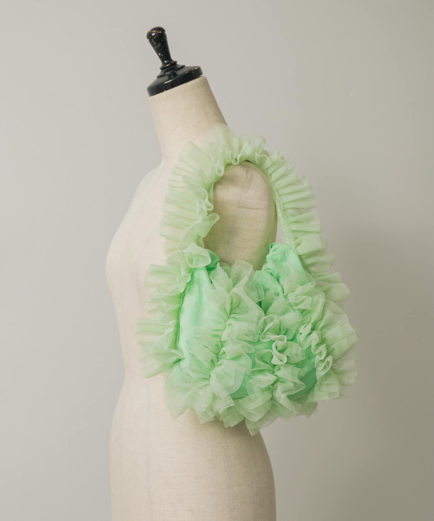 SENSE OF PLACE by URBAN RESEARCH「チュールハンドバッグ」|ハンドバッグ|ミント