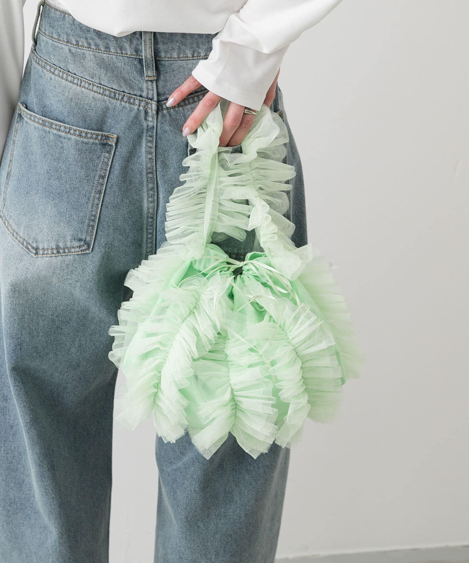 SENSE OF PLACE by URBAN RESEARCH「チュールハンドバッグ」|ハンドバッグ|