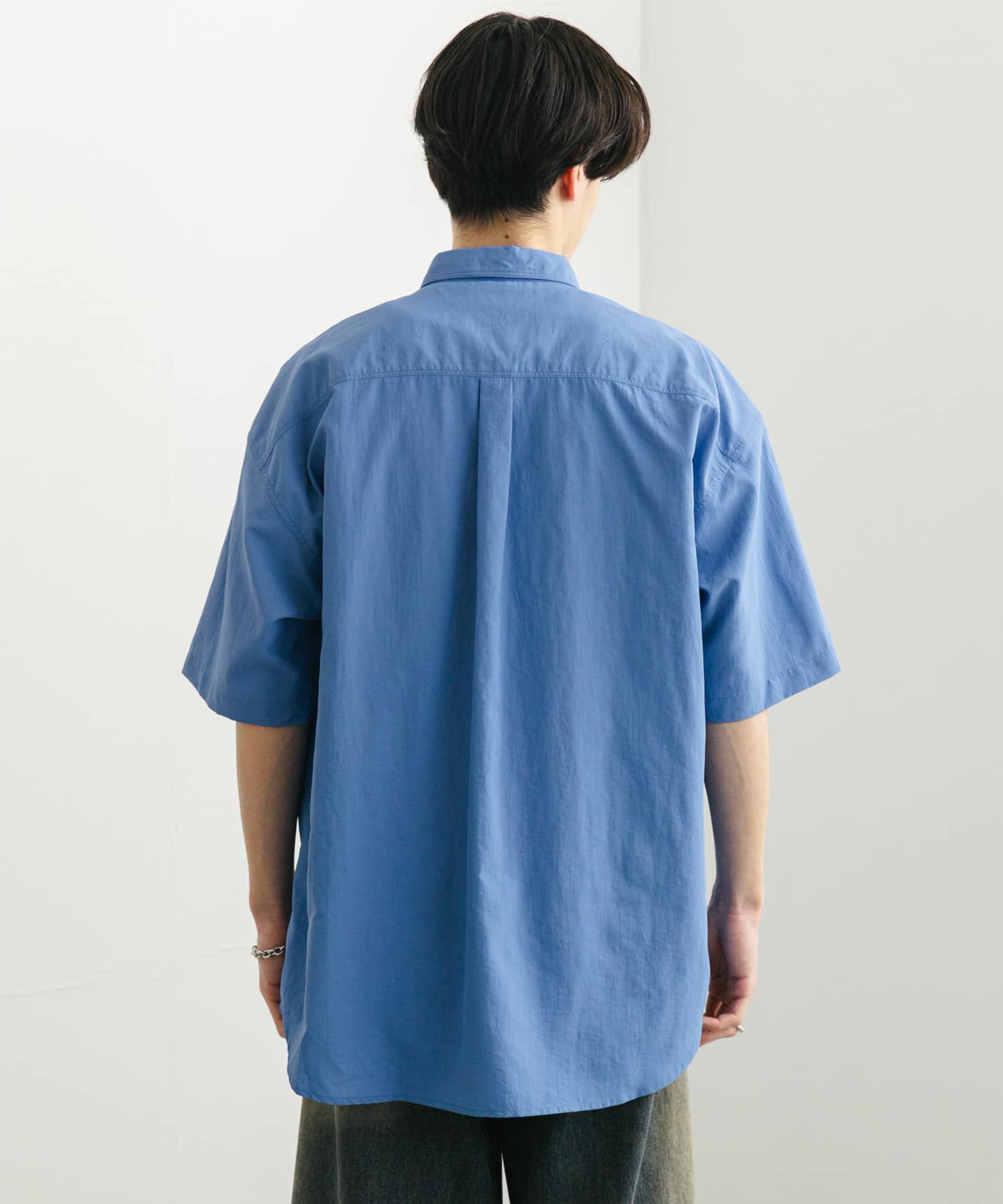 SENSE OF PLACE by URBAN RESEARCH「ナイロンレギュラーカラールーズショートスリーブシャツ」|シャツ・ブラウス|