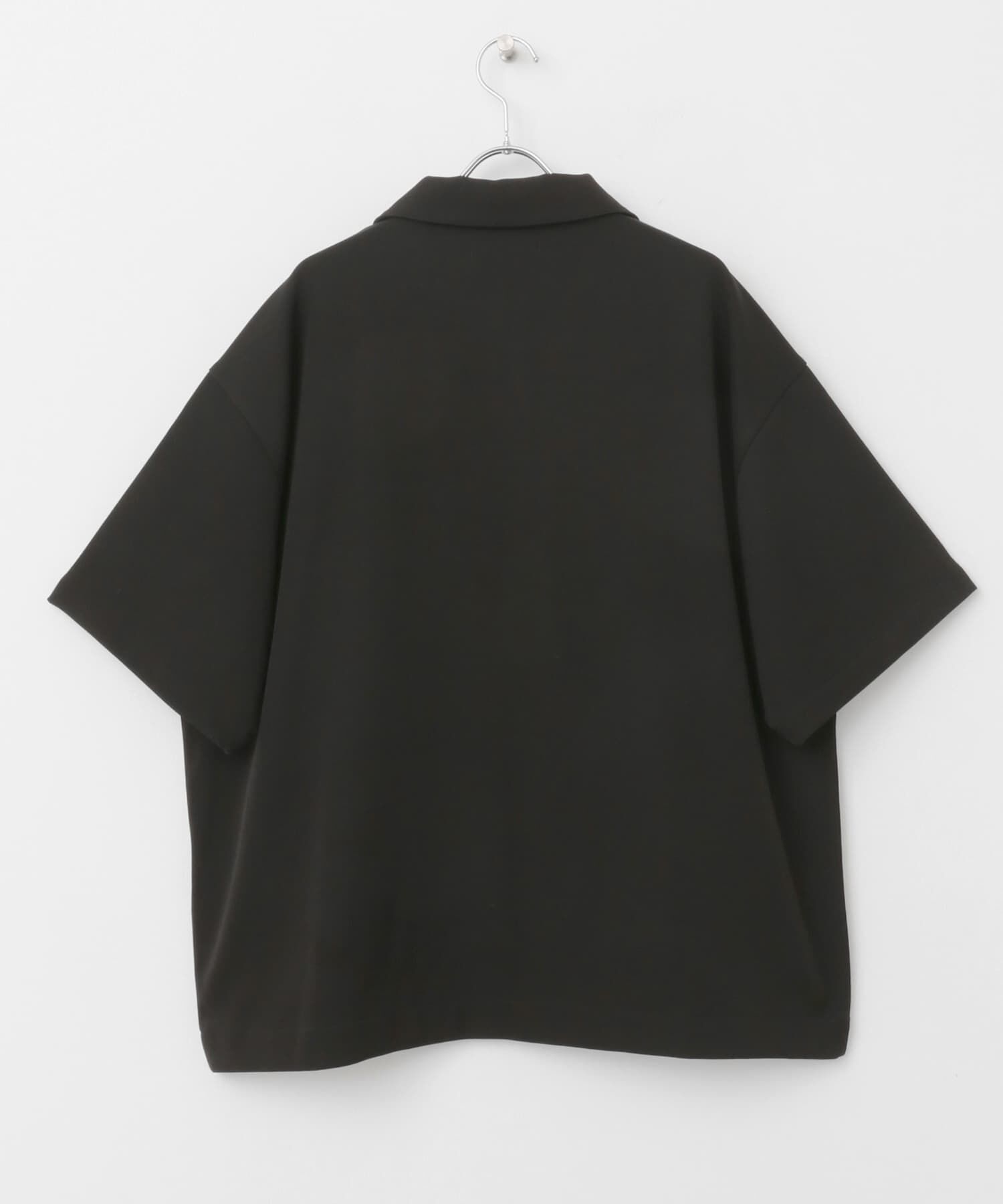 SENSE OF PLACE by URBAN RESEARCH「ZIPショートスリーブルーズシャツ」|シャツ・ブラウス|