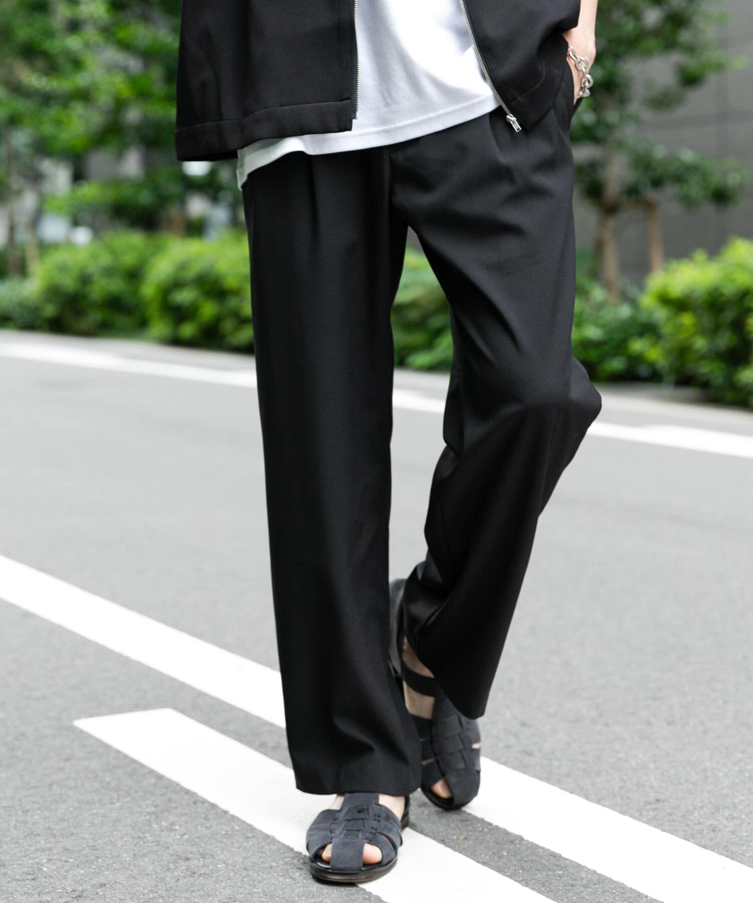 SENSE OF PLACE by URBAN RESEARCH「ダブルタックワイドパンツ」|その他|