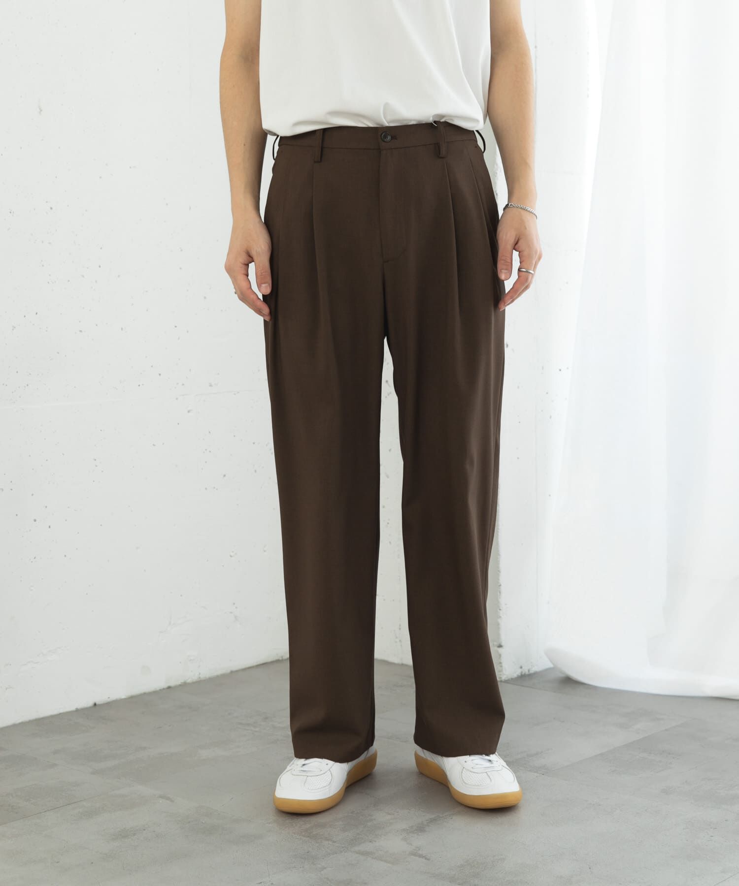 SENSE OF PLACE by URBAN RESEARCH「ダブルタックワイドパンツ」|その他|