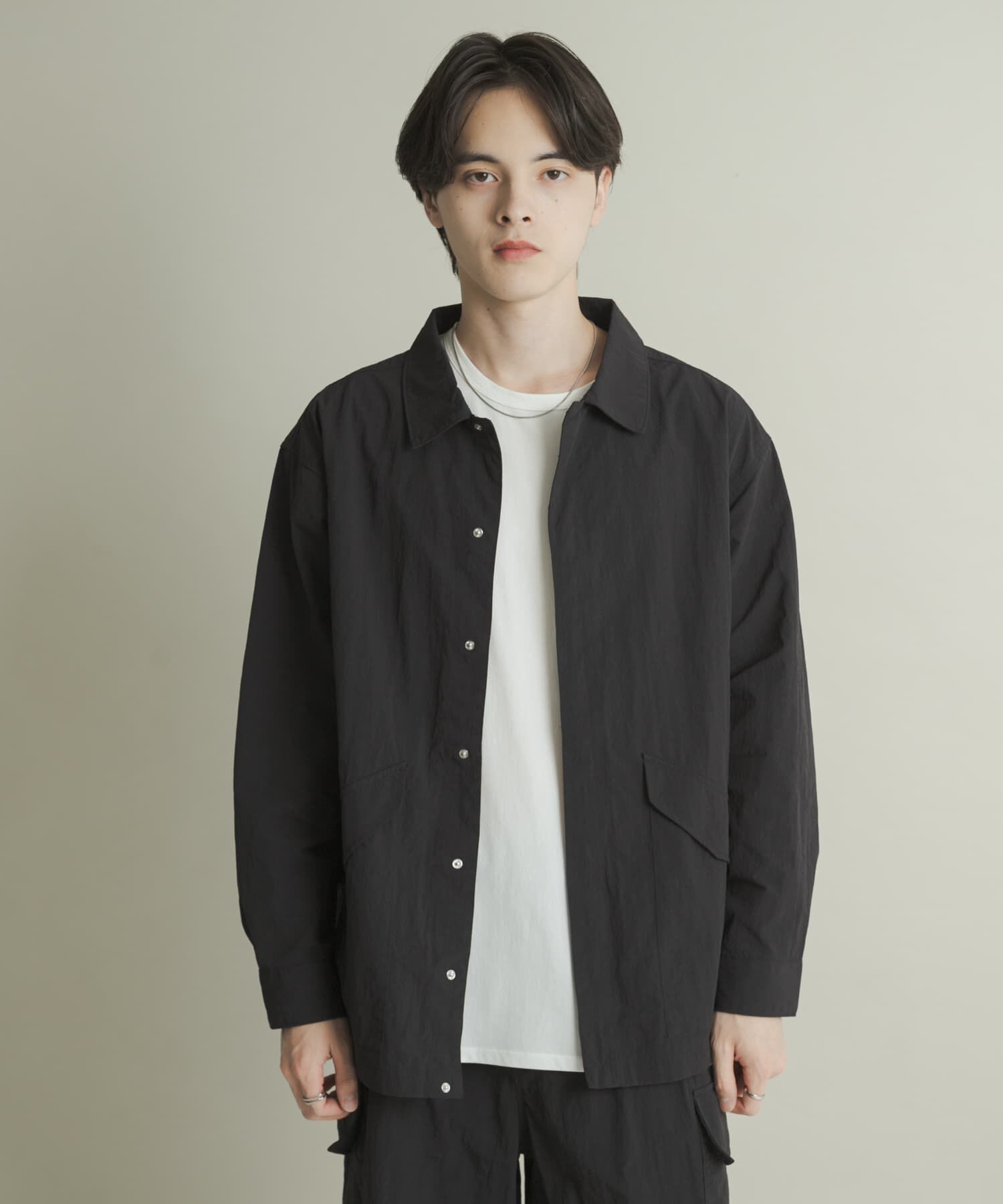 SENSE OF PLACE by URBAN RESEARCH「ユーティリティーロングスリーブシャツジャケット」|その他|