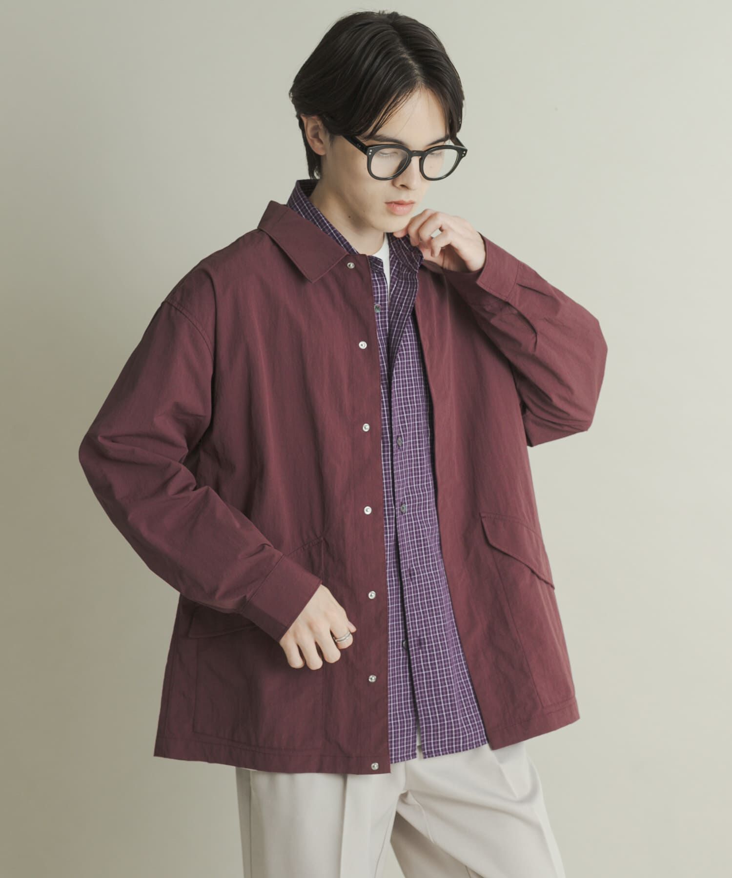 SENSE OF PLACE by URBAN RESEARCH「ユーティリティーロングスリーブシャツジャケット」|その他|