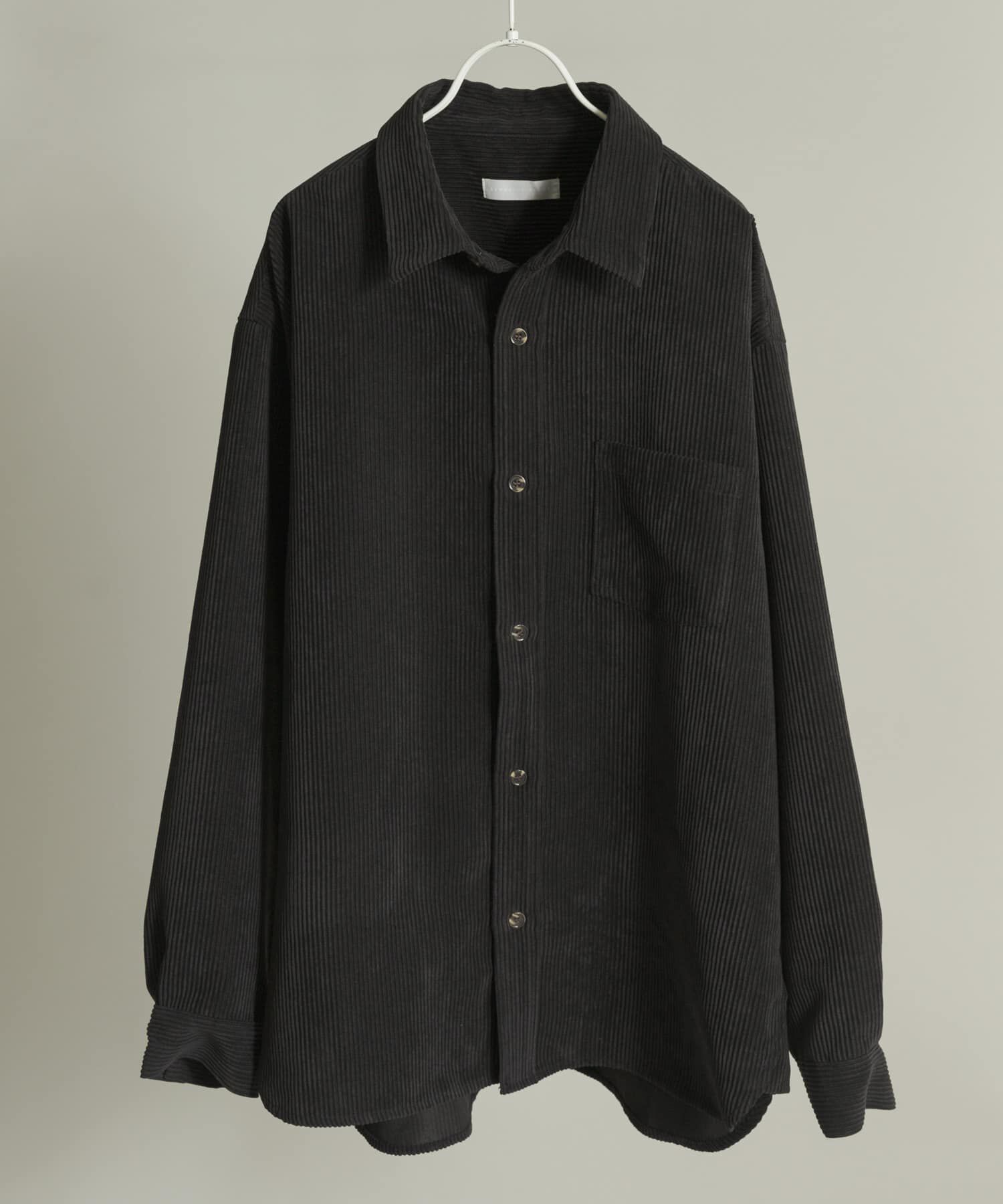 SENSE OF PLACE by URBAN RESEARCH「『ユニセックス』ウォッシュドコーデュロイロングスリーブシャツ」|シャツ・ブラウス|