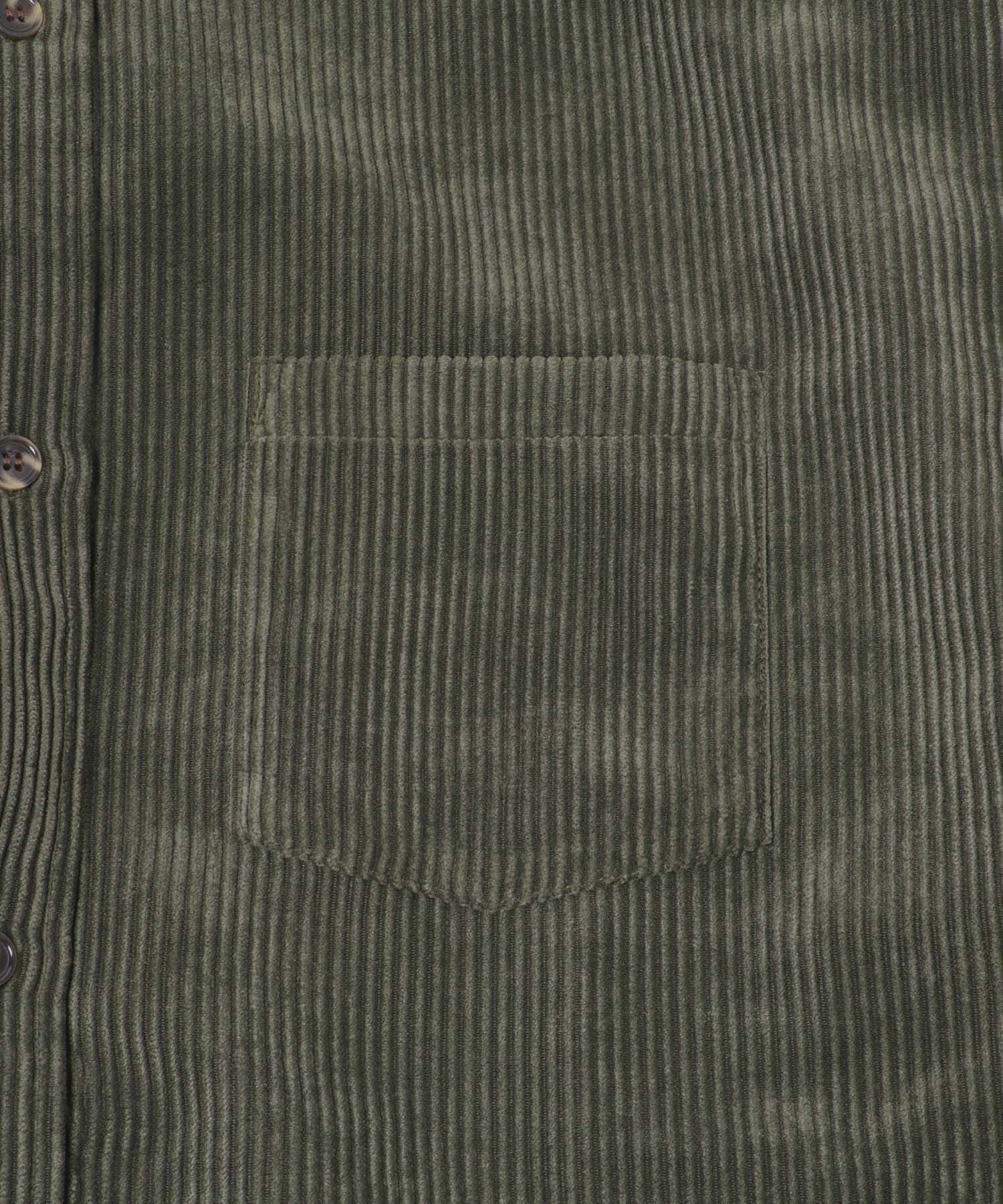 SENSE OF PLACE by URBAN RESEARCH「『ユニセックス』ウォッシュドコーデュロイロングスリーブシャツ」|シャツ・ブラウス|