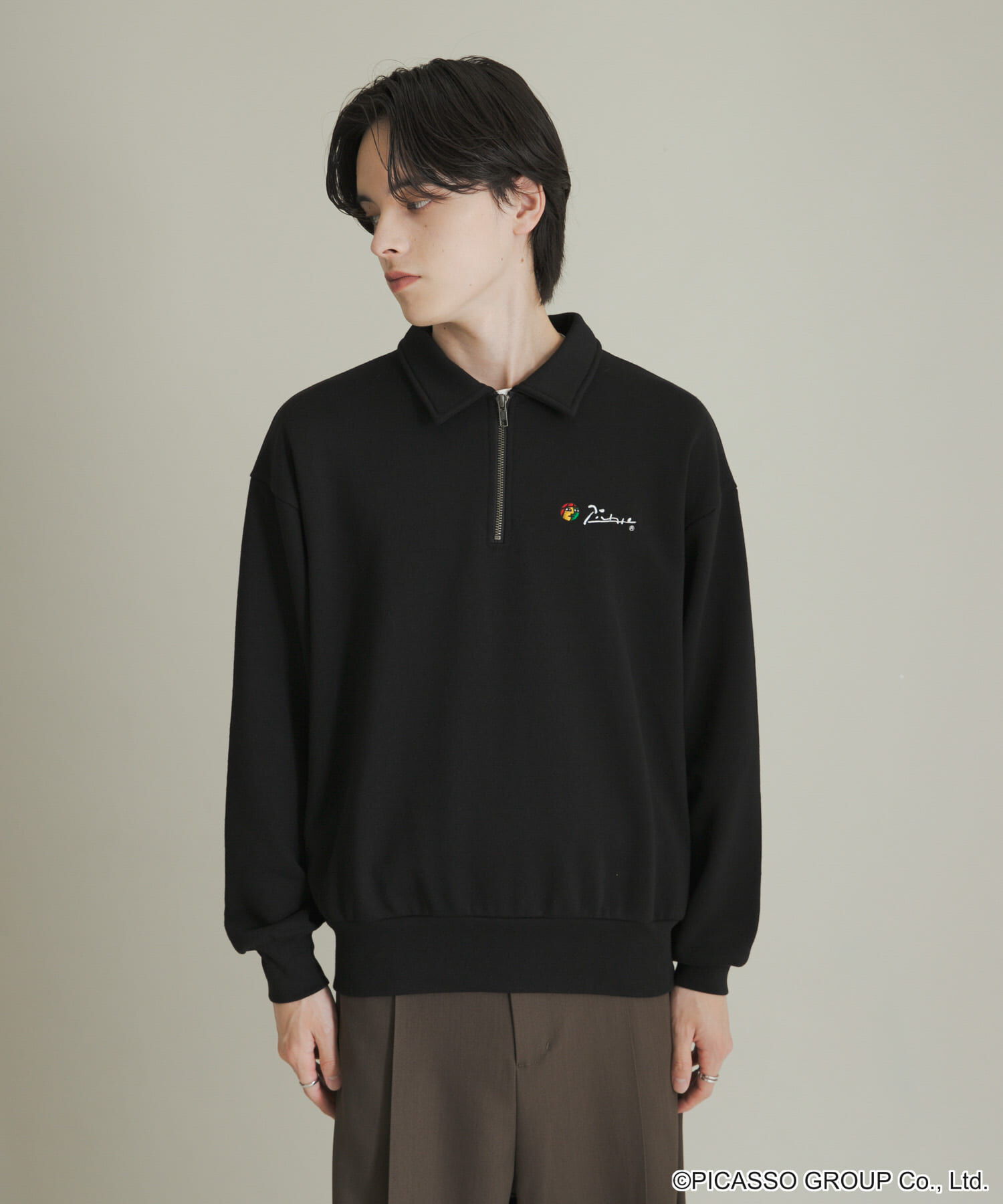 SENSE OF PLACE by URBAN RESEARCH「PICASSO ハーフジップスウェット」|スウェット・ジャージ|