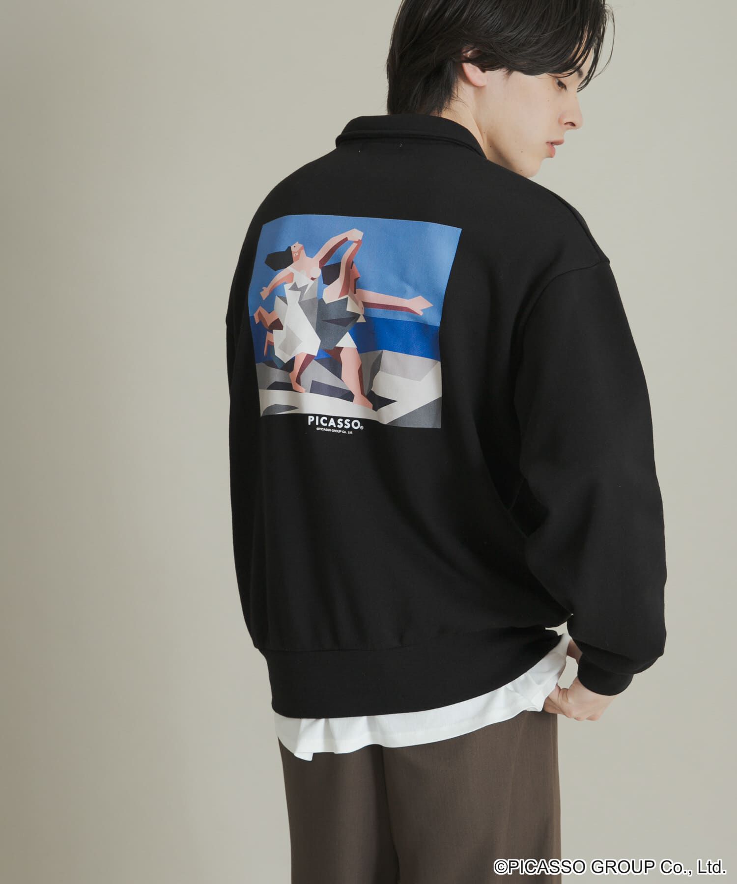 SENSE OF PLACE by URBAN RESEARCH「PICASSO ハーフジップスウェット」|スウェット・ジャージ|