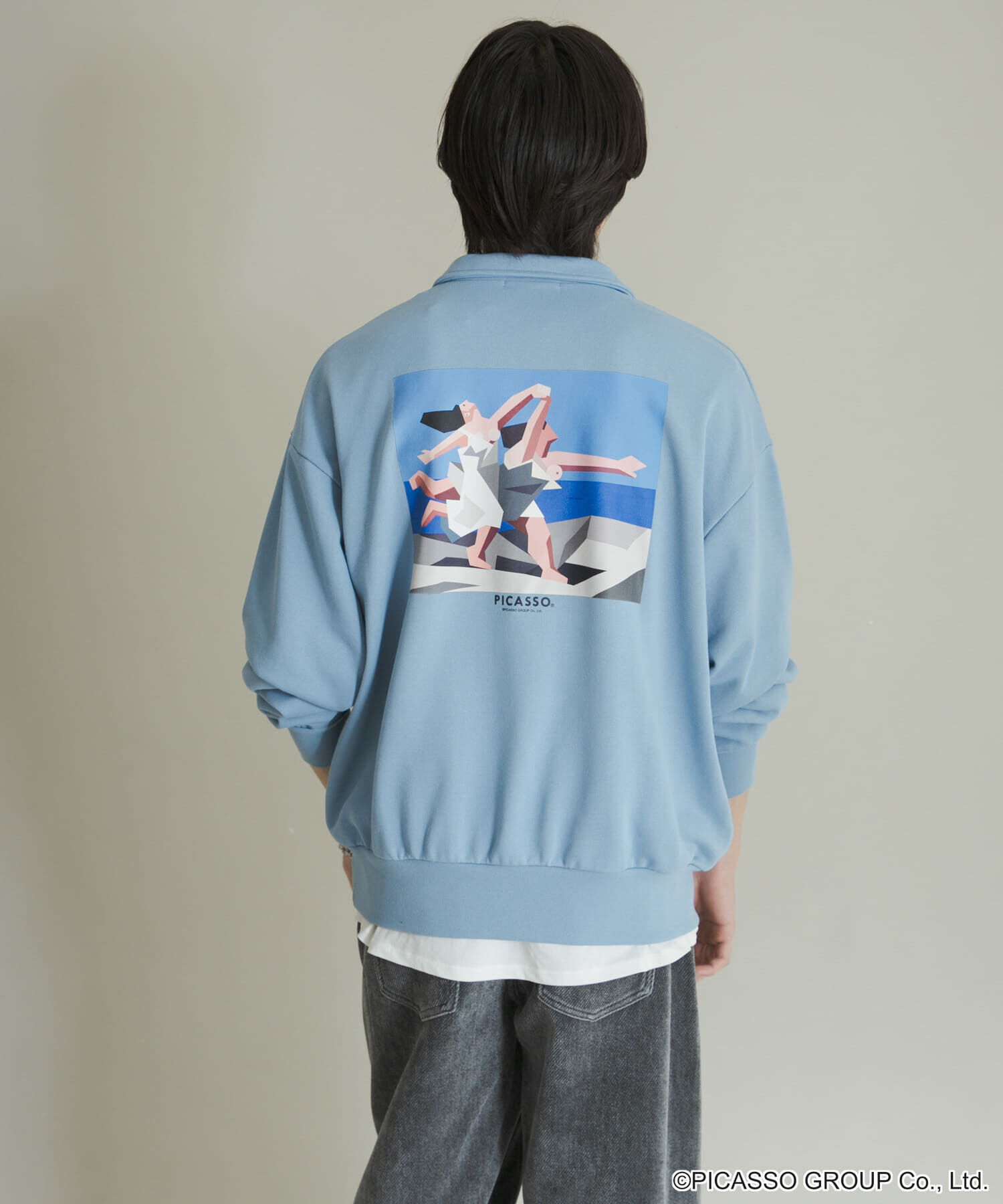 SENSE OF PLACE by URBAN RESEARCH「PICASSO ハーフジップスウェット」|スウェット・ジャージ|