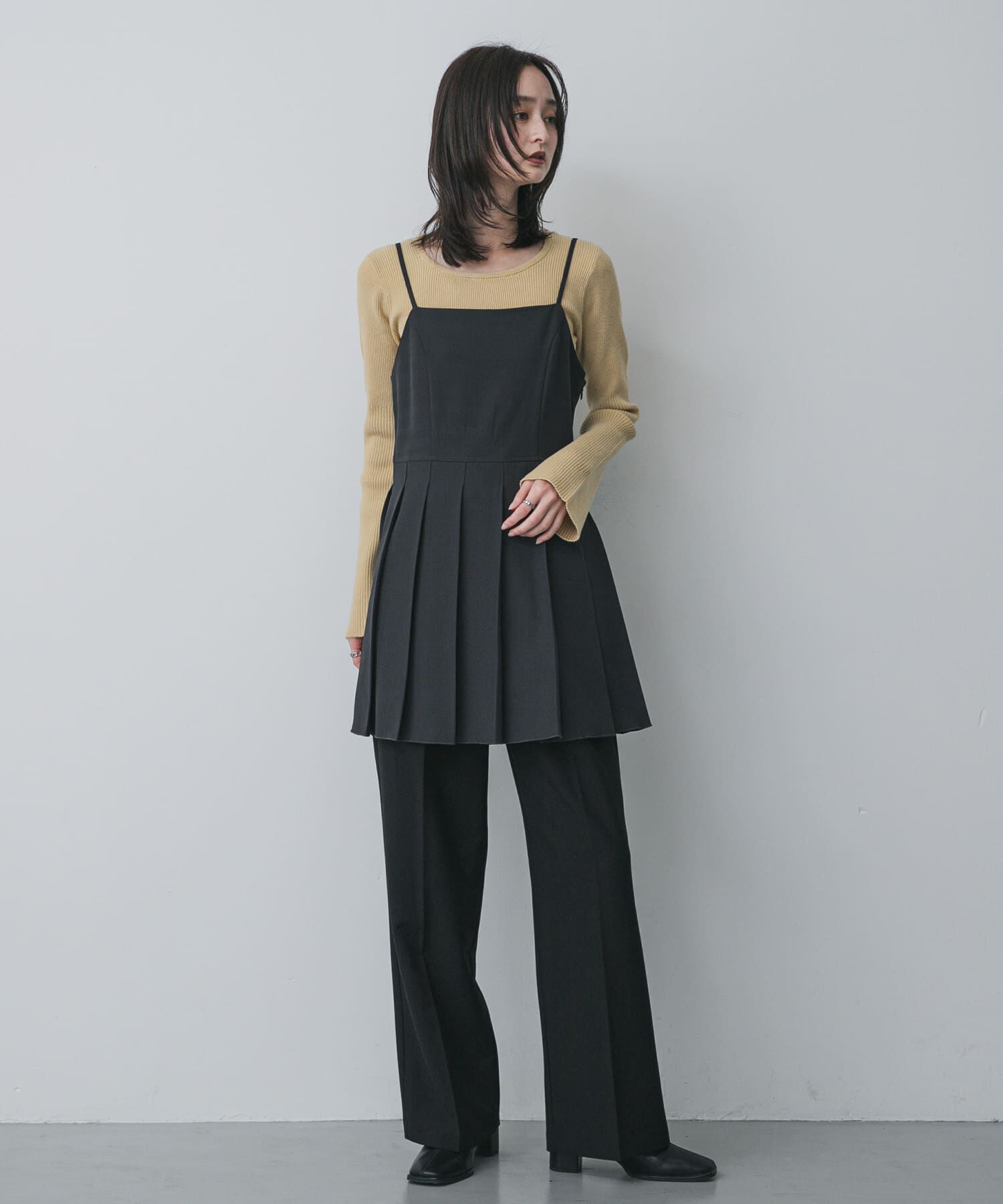 SENSE OF PLACE by URBAN RESEARCH「『WEB限定』2WAYストレッチラウンドネックセーター」|ニット・セーター|