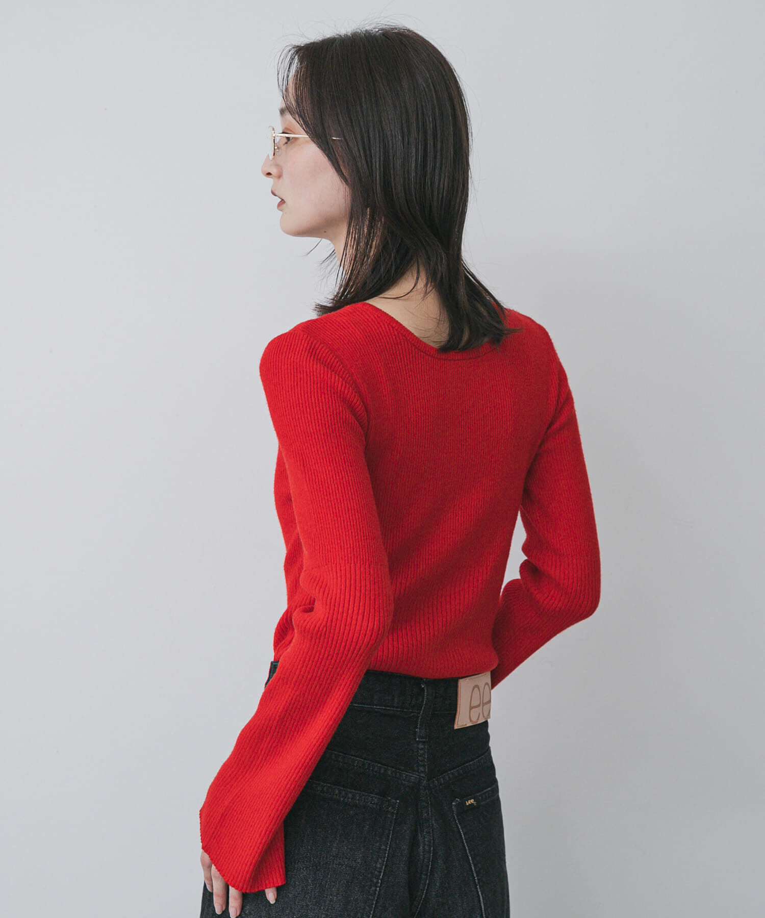 SENSE OF PLACE by URBAN RESEARCH「『WEB限定』2WAYストレッチラウンドネックセーター」|ニット・セーター|