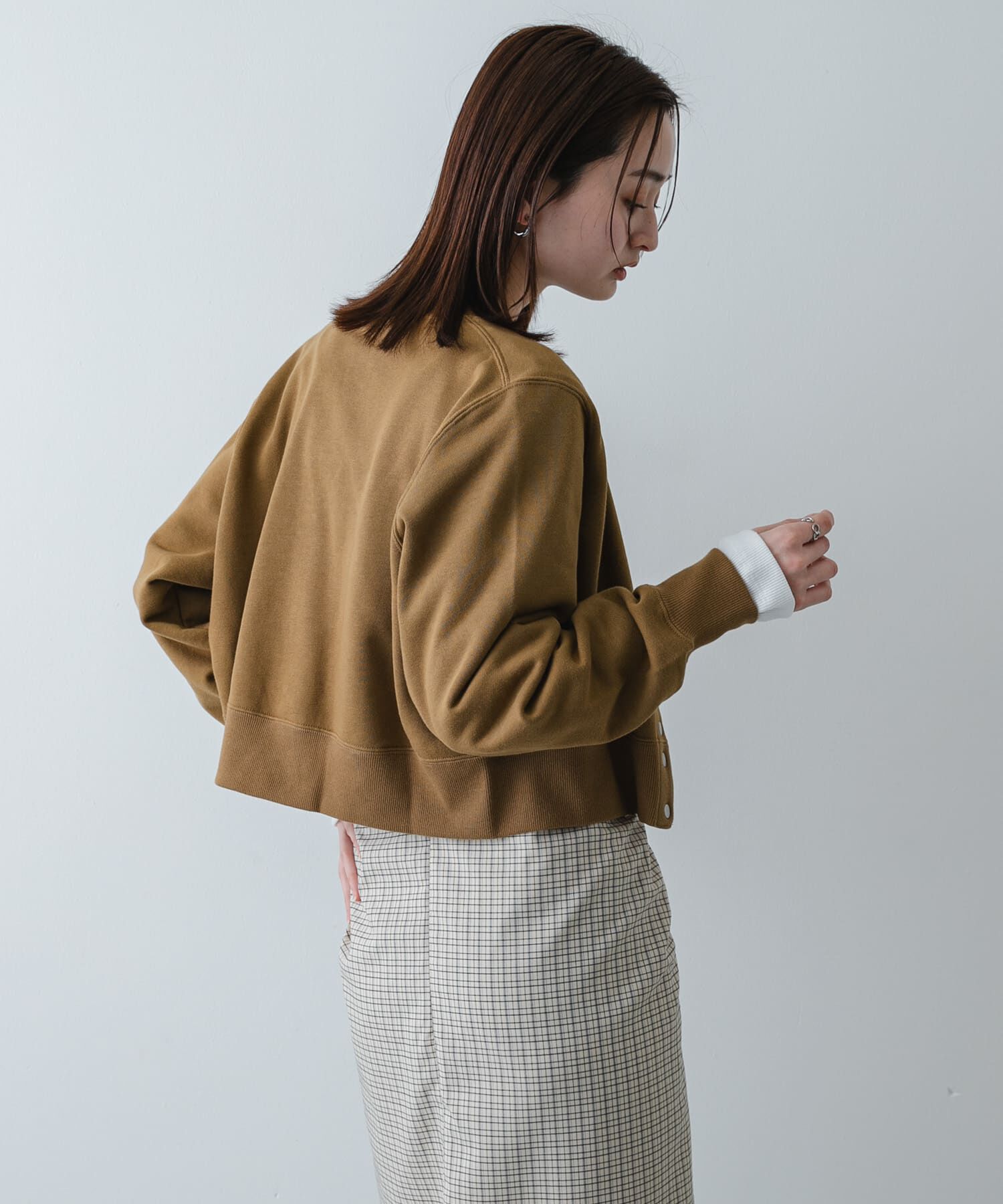 SENSE OF PLACE by URBAN RESEARCH「『別注』CHAMPION&times;SENSE OF PLACE　スウェットカーディガン」|カーディガン|