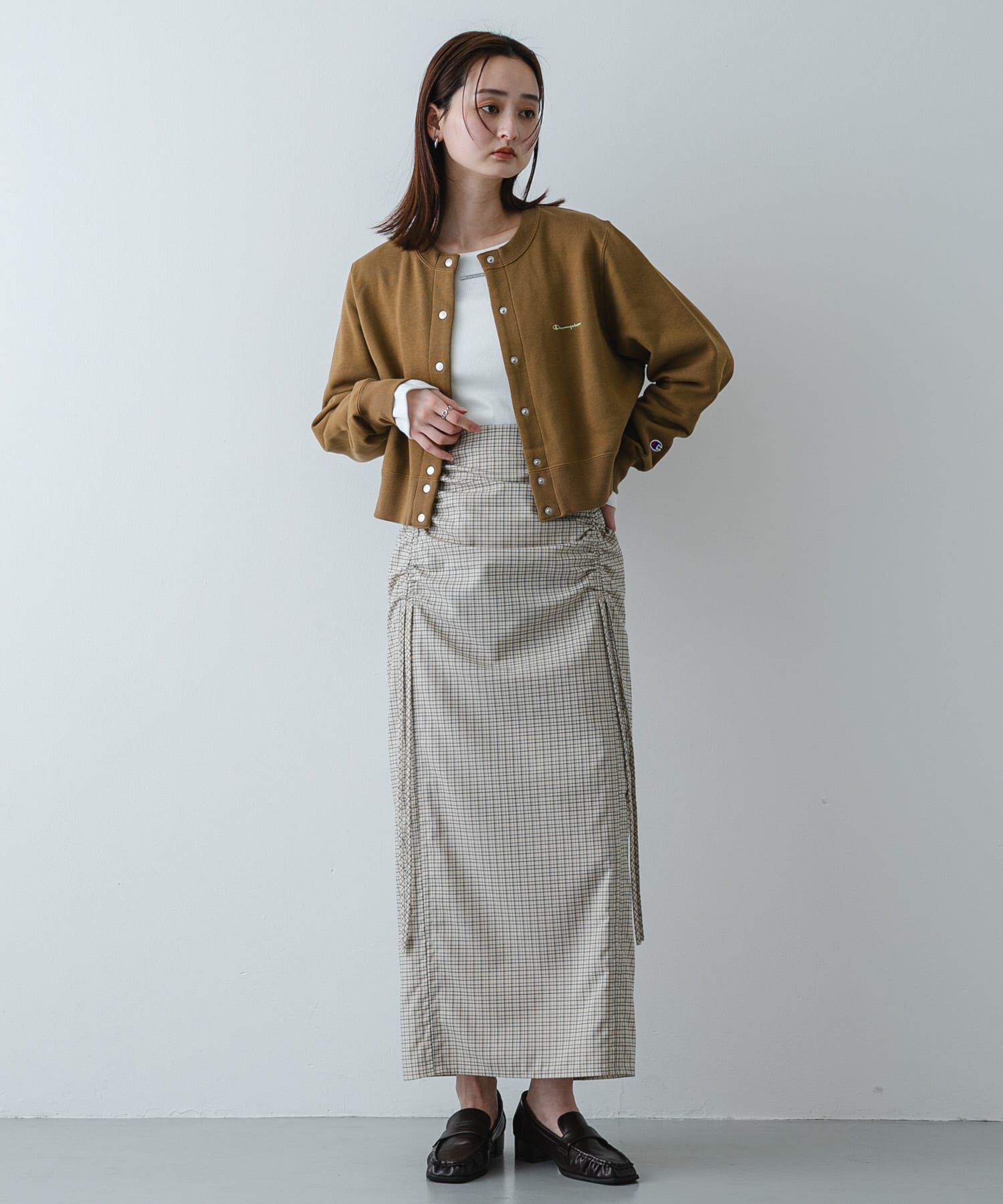 SENSE OF PLACE by URBAN RESEARCH「『別注』CHAMPION&times;SENSE OF PLACE　スウェットカーディガン」|カーディガン|