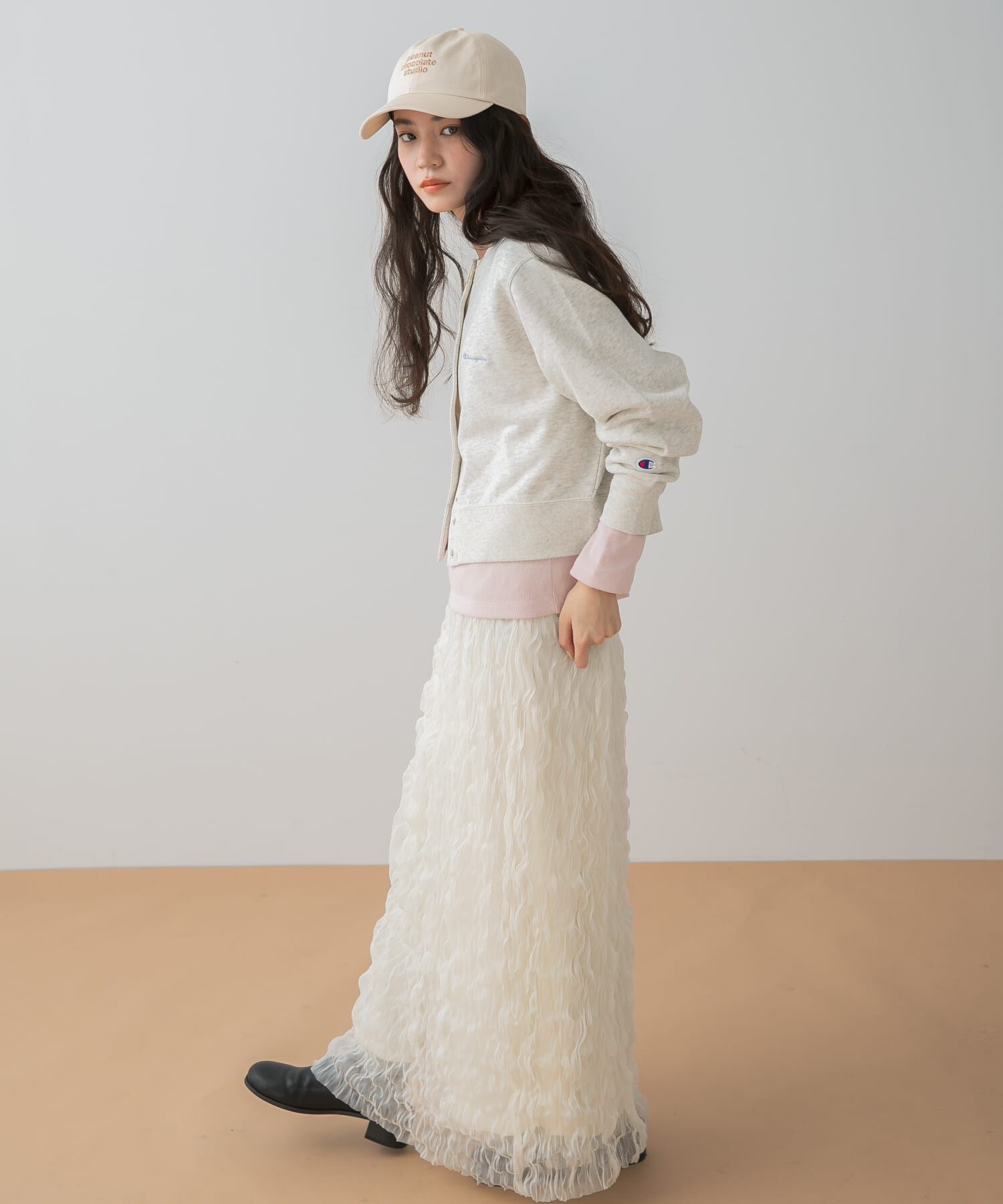 SENSE OF PLACE by URBAN RESEARCH「『別注』CHAMPION&times;SENSE OF PLACE　スウェットカーディガン」|カーディガン|